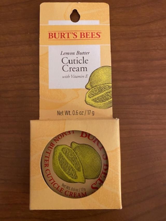 Burt’s Bees Lemon Butter Cuticle Cream ~ 0.6 Oz