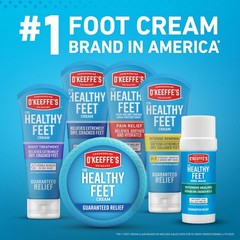 O’Keeffe’s for Healthy Feet Intense Renewal Cream 3 Ounce (Pack of 1), White