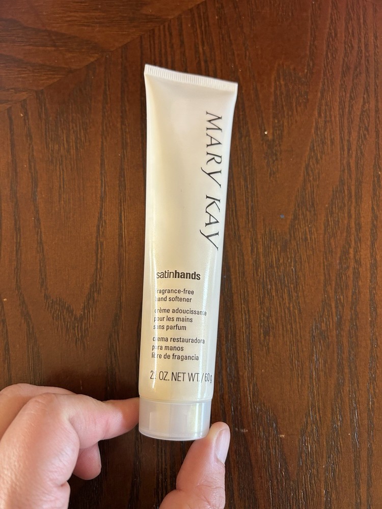 Mary Kay SATIN HANDS Fragrance Free Hand Softener 2.1 Oz.