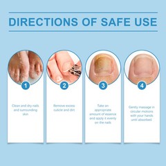 Nail Repair Serum Cuticle Oil Hydrating Nail Care Solution for Healthy Nails