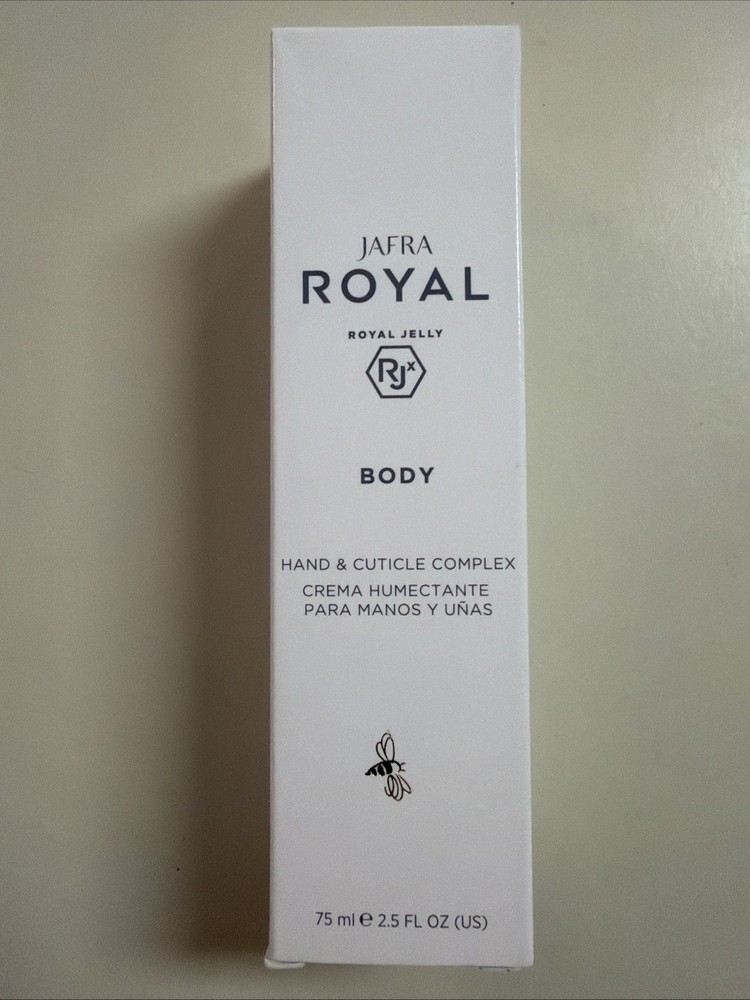 Jafra Royal Jelly Body ~ Hand & Cuticle Complex ~ 2.5 Oz / 75 ml ~ NIB