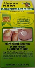 Hongo Killer Antifungal Solution. Skin & Nails Treatment Athlete’s Foot, 1 Oz