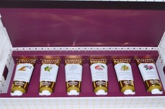 Crabtree & Evelyn Signature Collection Hand Therapy New Boxed Gift Set 6 Creams