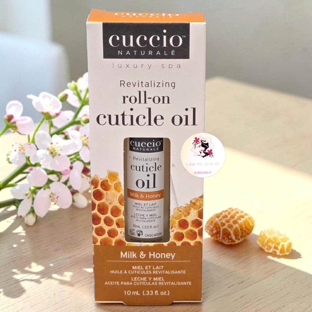Cuccio Naturale Revitalizing Roll-On Cuticle Oil Milk & Honey 10 ml/.33 fl oz