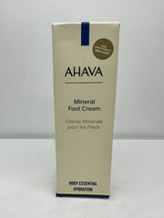 Ahava Dead Sea Mineral FOOT CREAM 3.4 Fl Oz NEW Boxed Free Shipping