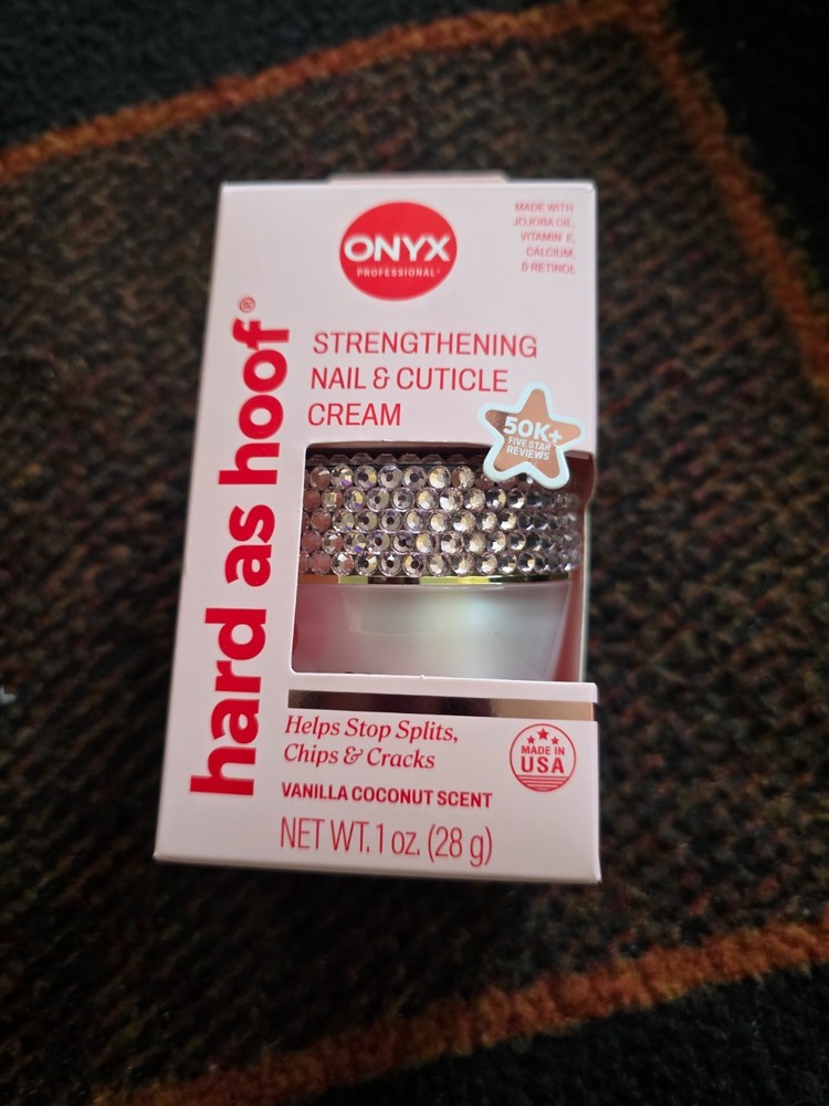 Onyx Professional Hard As Hoof Strengthening Nail Cuticle Cream Special Edition