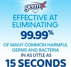 Germ-X Original Hand Sanitizer, 2 Fl oz (Pack of 24), Less Drying…