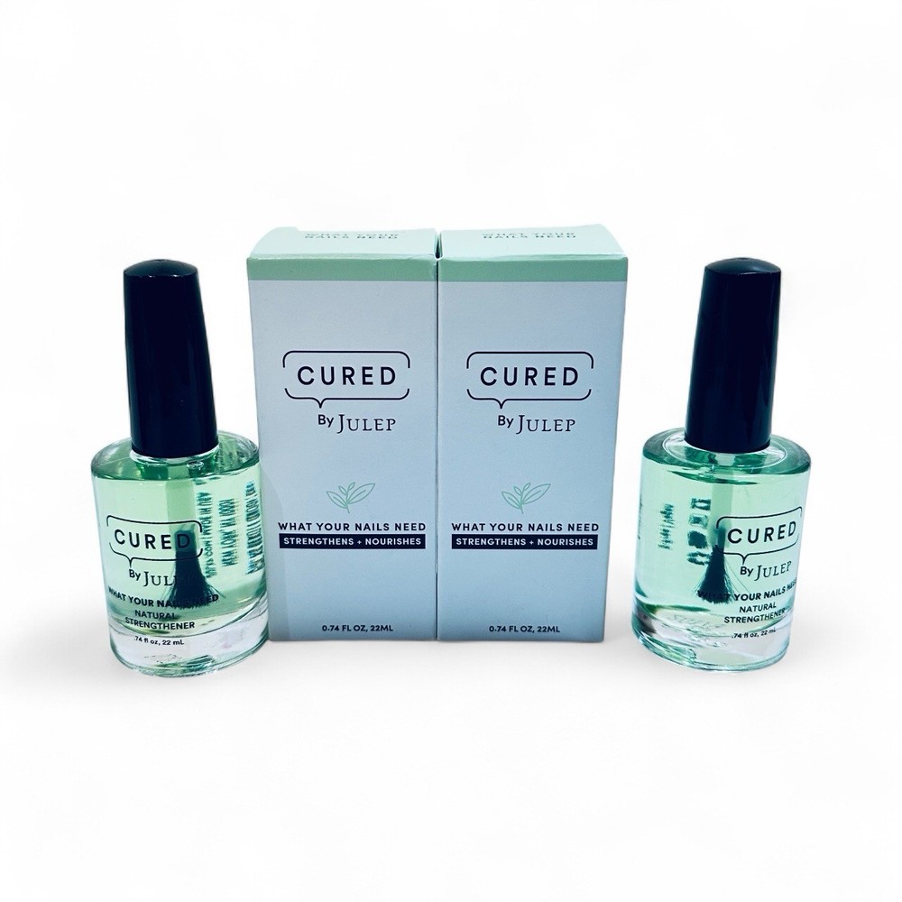 2 Cured By Julep What Your Nails Need Strengthen + Nourishes 0.74oz Vegan