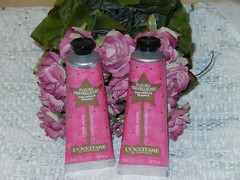 L’OCCITANE Lot of 2 Marvellous Flowers~Fruit,Peony, Rose Scented LE Hand Creams