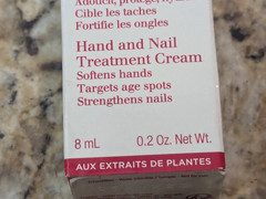 Clarins Hand and Nail Treatment Cream Travel Size 0.2 oz