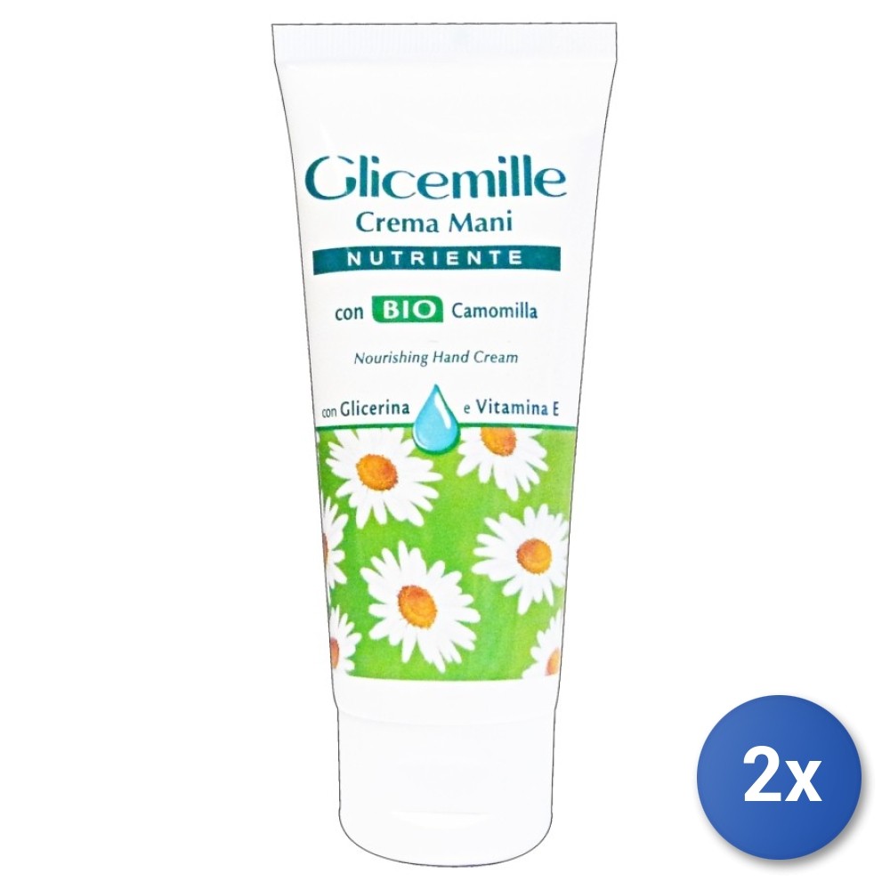 2X Glicemille Nourishing Hand Cream 75Ml