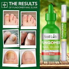 NAIL LAB Premium Natural Nail Care Routine with 1.7 Fl Oz (Pack of 1), Green