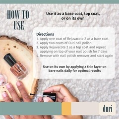 Duri Rejuvacote 2 Nail Growth System Super Sensitive Formula 0.45 oz (Pack Of 3)