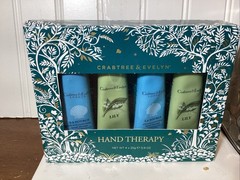 crabtree & evelyn hand therapy LaSource scrub & lily hand cream