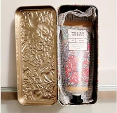 William Morris | Bergamot & Vetiver | Hand Cream Vegan | Collectable Tin Box