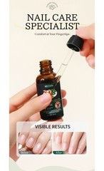 2 Pack Nail Nutrient Solution Nail &amp; Cuticle Care Oil Moisturizing 30ml
