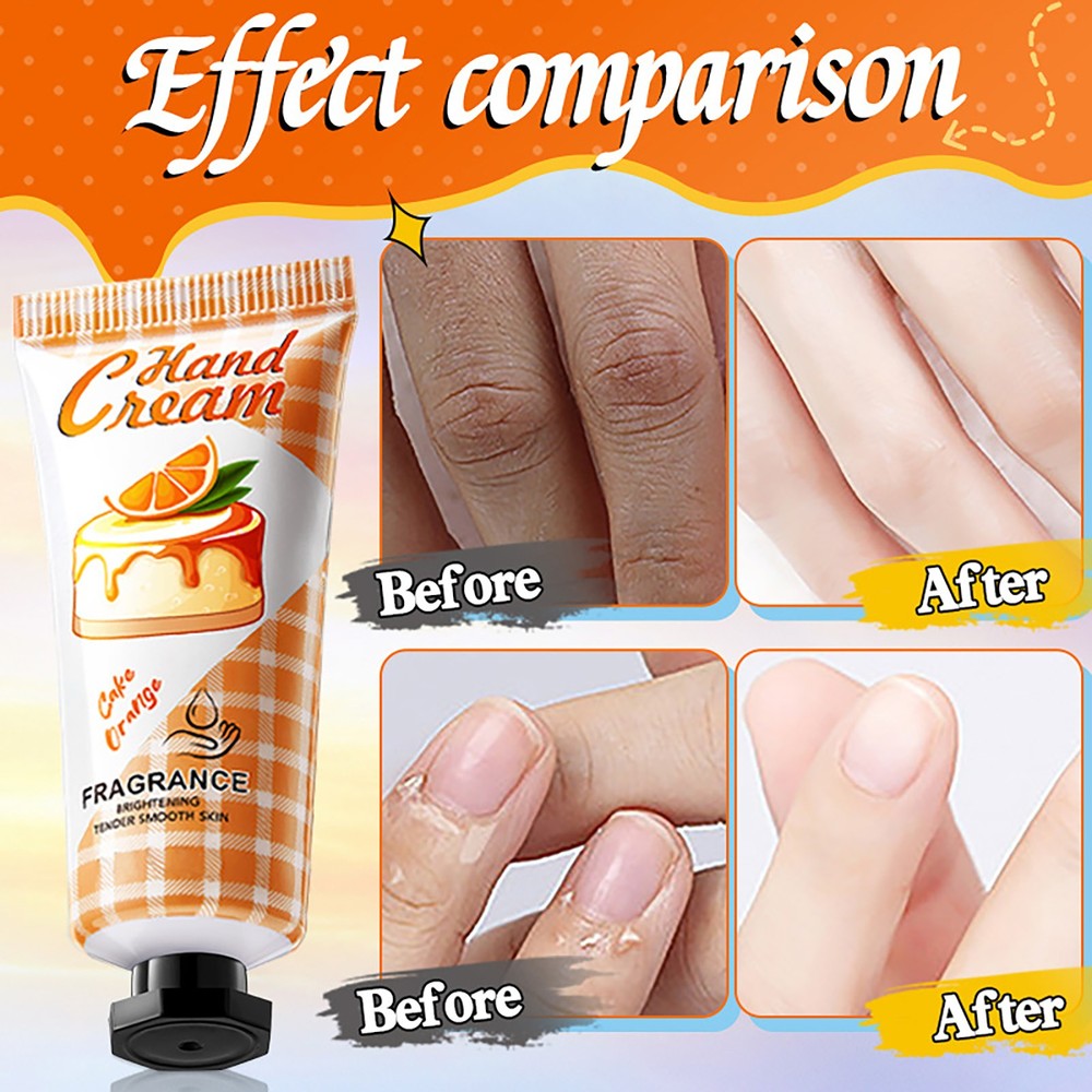 Set Of 5 Hand Cream Nourishing Fruit Scented Moisturizing Hand Lotion Hand Care