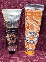 7-L’Occitane Assortment Of Hand & Foot Cream Trio 6- 1 oz each 1- 0.3 Oz.