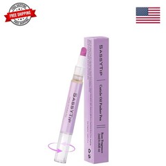 Ceramic Cuticle Pusher & Oil Pen, 2ml Rose/Lavender/Fragrance Free Scented Na…