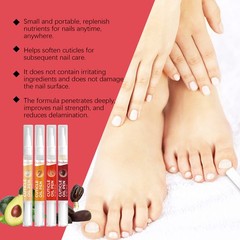 Cuticle Oil Nail Nourishing Repair Natural Hydrating Jojoba Avocado Care Oil