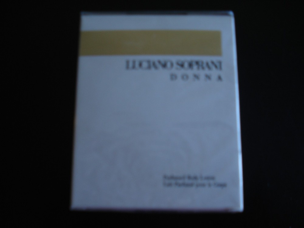 Brand New Luciano Soprani Donna 5.0 oz Perfumed Body Lotion NIB