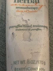 BEAUTI CONTROL Herbal Serenity Aromatherapy Show Of Hands Paraffin Treatment 6oz