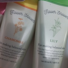 TENZERO Flower Shower Hand & Nail Cream Set 5pcs 50ml Made in Korea