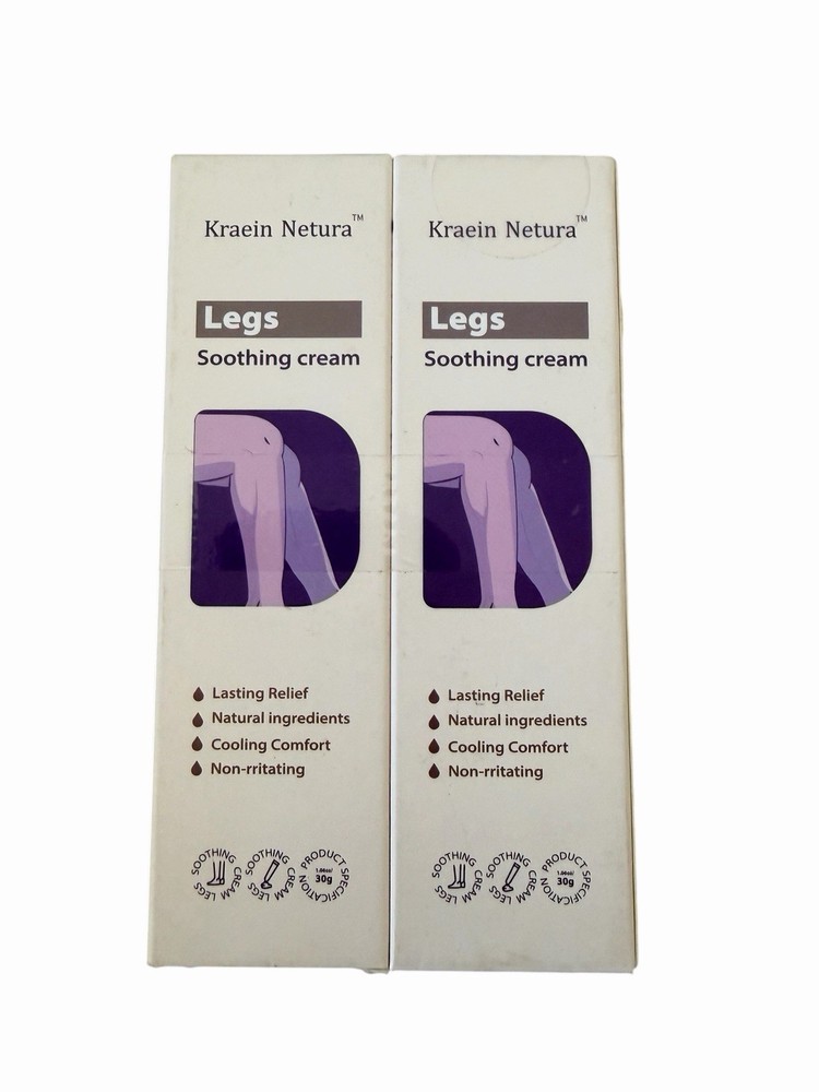 Soothing Leg Cream – Varicose & Spider Veins Relief, Cooling Leg Gel