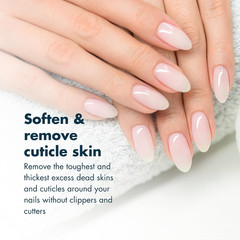 Instant Cuticle Remover Gel, Eucalyptus, 8 Oz Bottle, Professional Cuticle Softe
