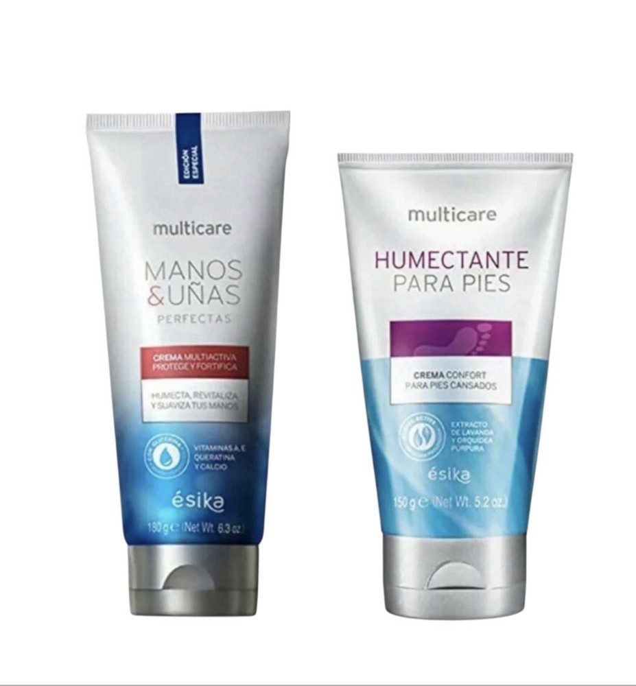 Esika MultiCare Hands & Nails and Feet Moisturizer Bundle