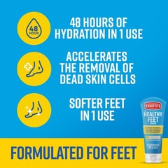 O’Keeffe’s for Healthy Feet Intense Renewal Cream 3 Ounce (Pack of 1), White