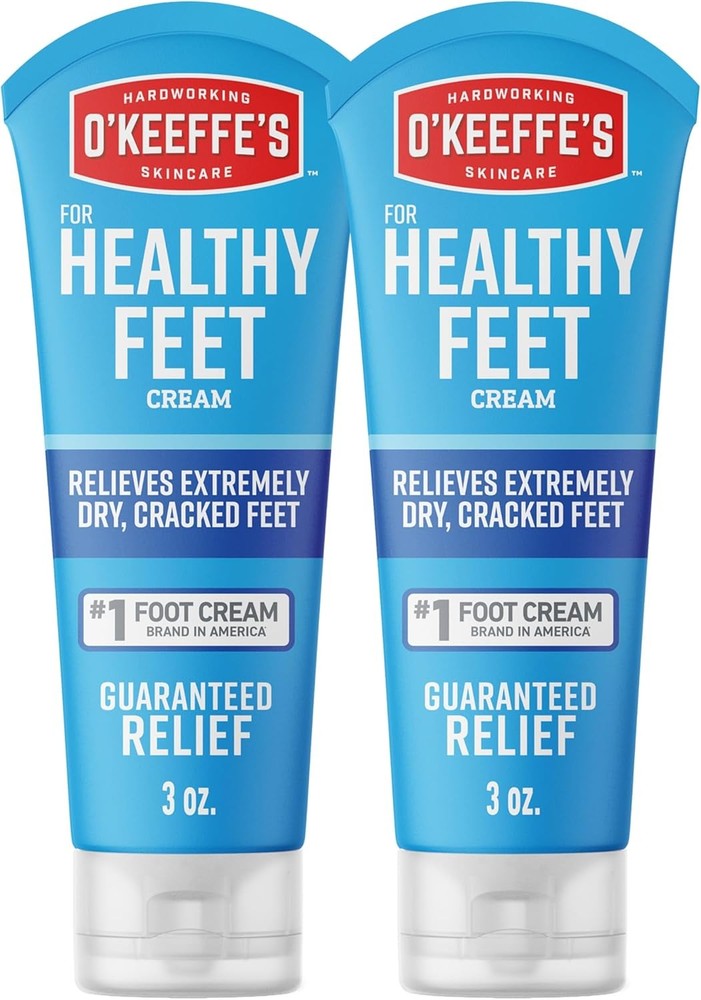 O’Keeffe’s for Healthy Feet Foot Cream – 3 oz Tube (2 3 Ounce (Pack of 2)