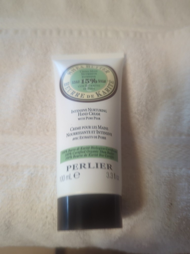 Perlier Shea Butter & Pure Pear Hand Cream 3.3 oz – Brand New & Sealed