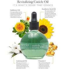 Cuccio Naturale Luxury Spa Revitalizing Cuticle Oil – Melon & Kiwi 2.5 Oz