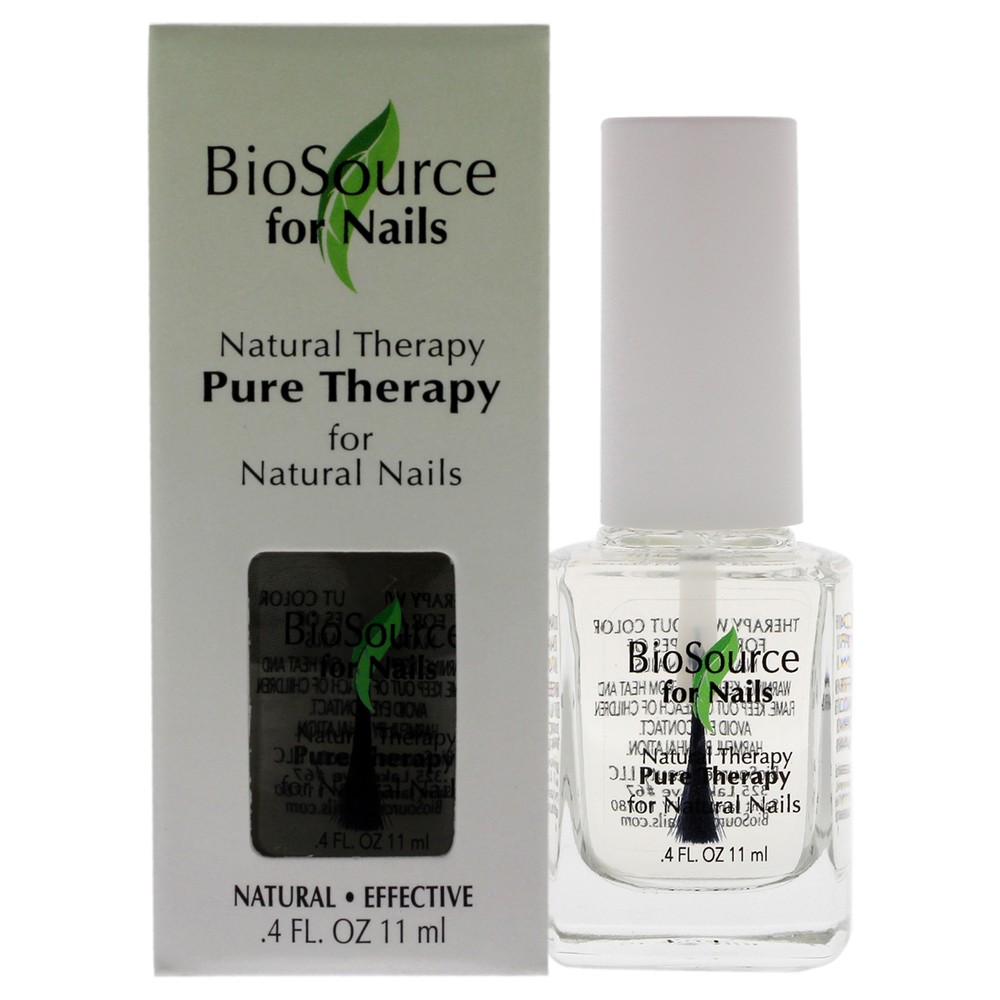 Natural Therapy Pure Therapy by BioSource for Women – 0.4 oz Nail Treatment