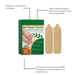 Nail Repair Patches Toenail Correction Strips Fungal Treatment Nail Care 32pcs