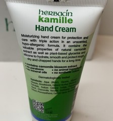 Herbacin Kamille Glycerine Hand Cream Paraben Free Unscented 75ml 2.5oz Tube
