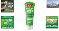 O Keeffe’s Unscented Hand Cream – Travel Size 3 oz for Instant Dry Skin Relief
