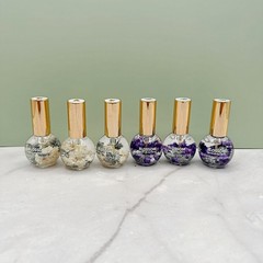 Blossom Nail Cuticle Oil Infused with Real Flower Hot Cocoa & Gingerbread 6-PACK