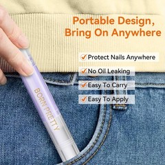 Born Pretty 6Pcs Nail 0.07 Fl Oz (Pack of 6), Cuticle Oil Pen