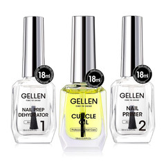 Nail Dehydrator Primer and Cuticle Oil 18ML – Hema-Free Acid-Free Nail Prep Base