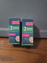 Rozino 3 Days Nail Care Polish W/Keratin Amino Acid Formula -set Of 2-NEW/Sealed