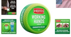 Working Hands Hand Cream for Extreme Dryness – 3.4 oz Jar