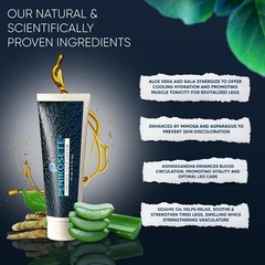 Varicose & Spider Vein Cream for Men & Women | Ayurvedic Ashwagandha Formula for