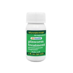A+Health Pinworm Treatment Pyrantel Pamoate Oral Suspension, Family Pack, for Ad