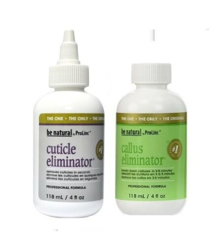 Prolinc Be Natural Cuticle Eliminator + Callus Eliminator 4oz Duo