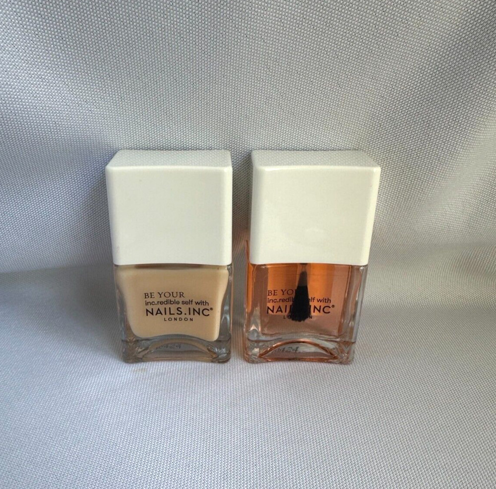 Be Your inc, redible Self With Nails.inc London Cuticle Oil and Base Coat
