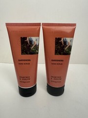 CRABTREE & EVELYN GARDENERS HAND SCRUB 6.8 OZ. (X2) SEALED DISCONTINUED