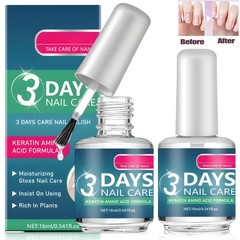 3 Days Nail Care Nail Nourishing Oil Nails Strengthener For Damaged Nail 2X 16ml