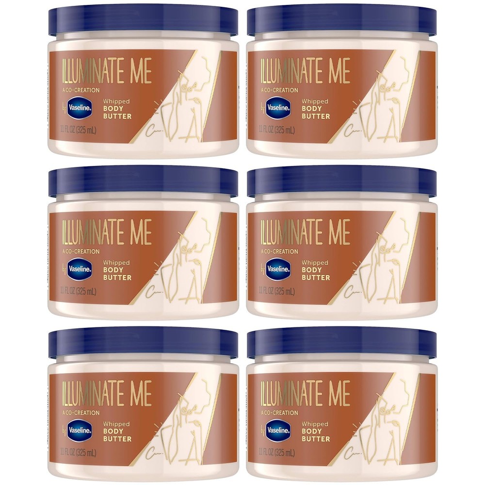 Vaseline Lotion – Illuminate Me Body Butter, Whipped Shea Butter Co-Created with